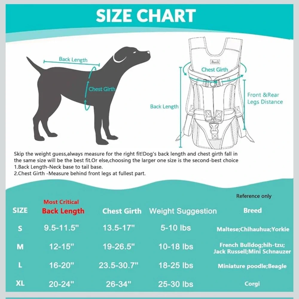Black Wearable Puppy Carrier